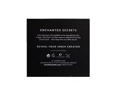 Productimage for Enchanted Secrets Palette (black)